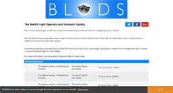 Desktop Screenshot of blods.co.uk